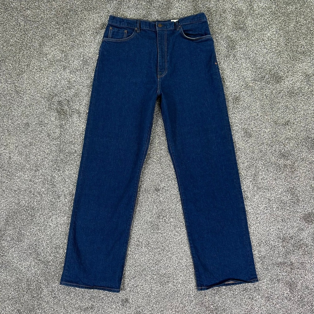 Imogene and Willie Catherine Selvedge Denim Jean Indigo High Rise Womens 33 - Picture 2 of 16